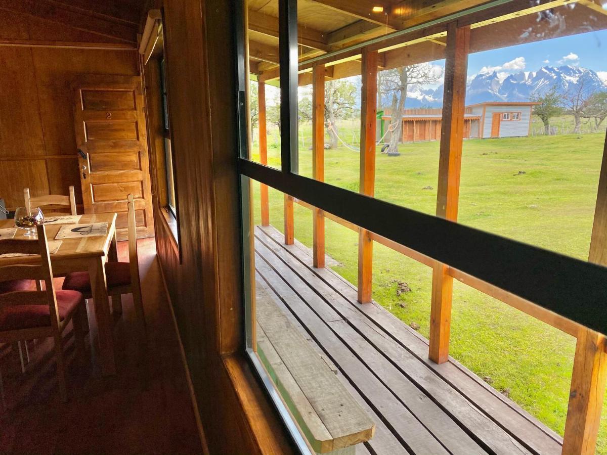 Cabanas Vista Al Paine Torres del Paine National Park Exterior foto
